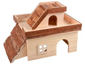 Small Animal Wooden Hacienda 34X24X22Cm