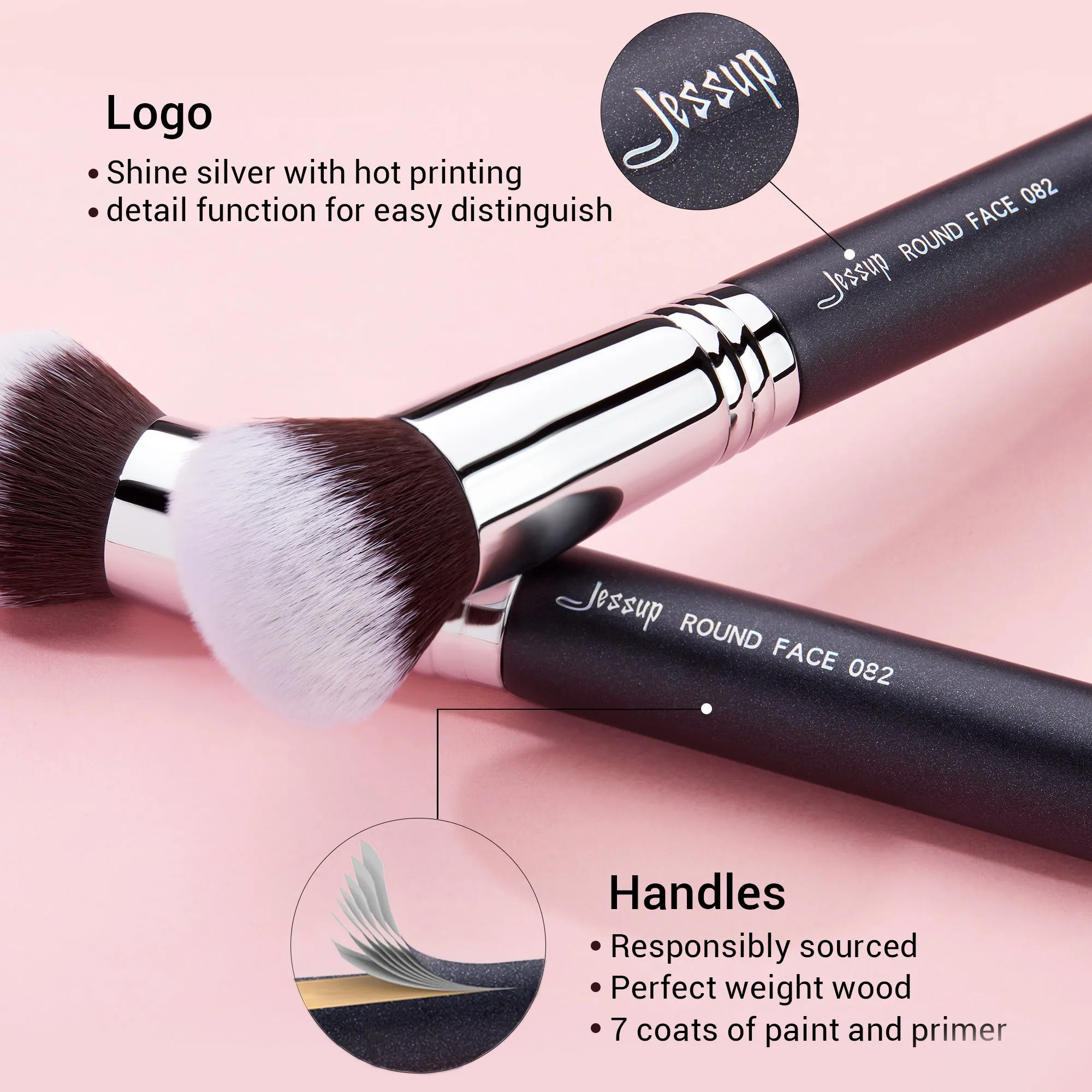 Soft Round Top Foundation Brush 082