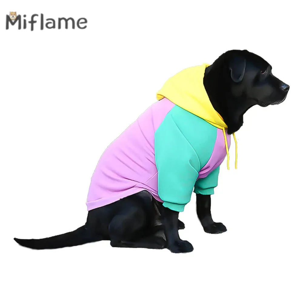 Sweet Style Candy Color Pullover Hoodie For Dogs