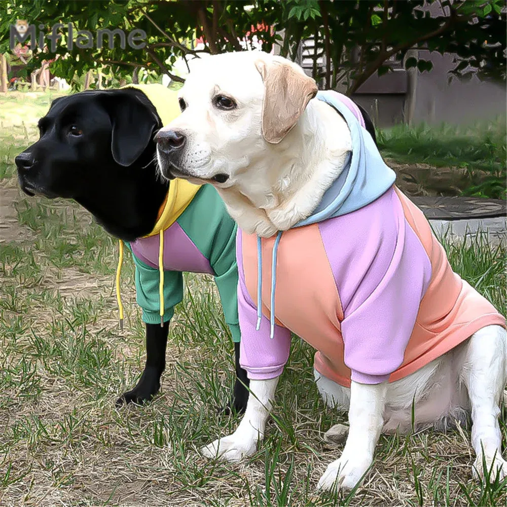 Sweet Style Candy Color Pullover Hoodie For Dogs