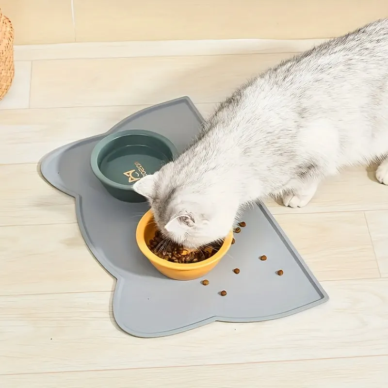 Waterproof NonSlip Pet Food Mat for  Cat