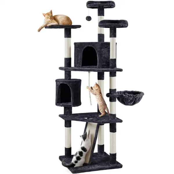 Yaheetech Cat Tree with Scratching Post 79 Inch