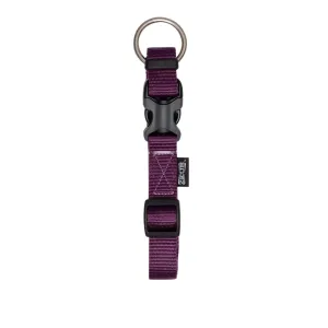 Zeus Adjustable Nylon Dog Collar Royal Purple